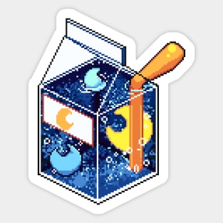 Blue Nebula Juice Sticker